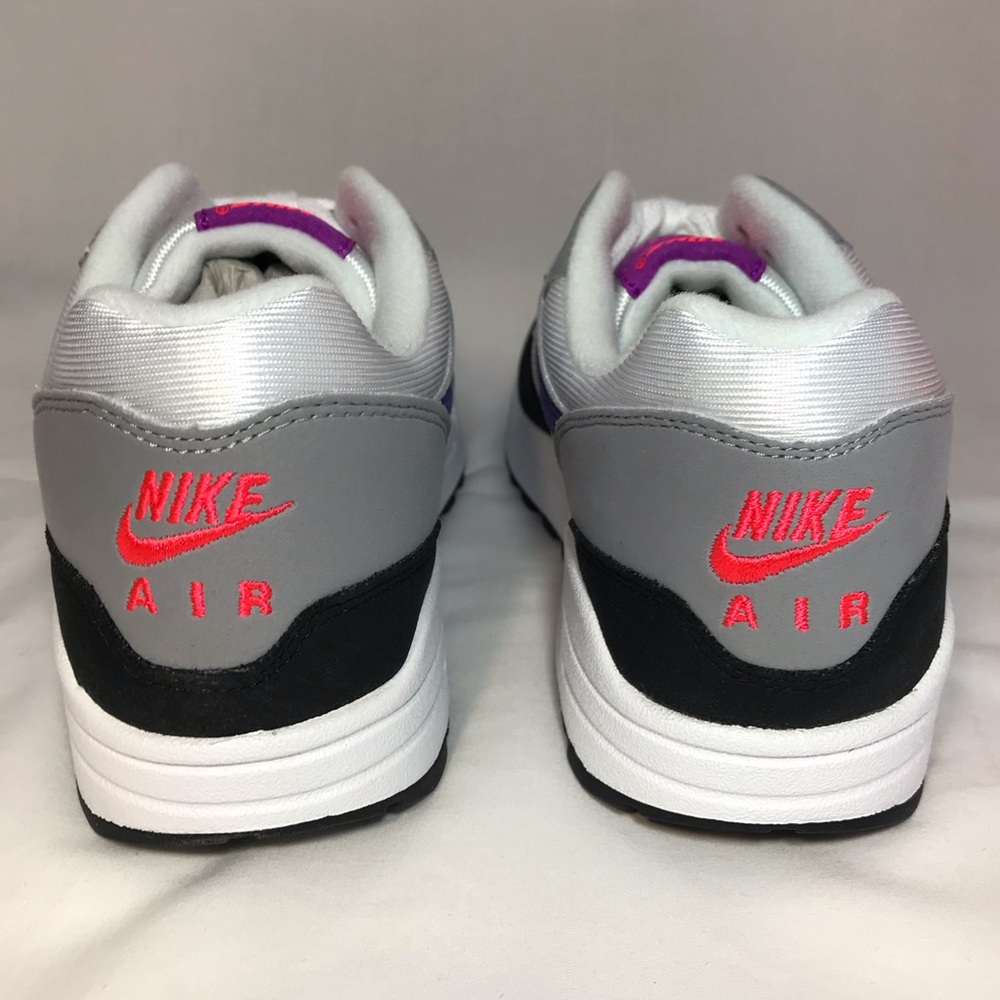 Nike Air Max 1 Raptors Pink Flash Lifestyle Shoes - Picture 6 of 8